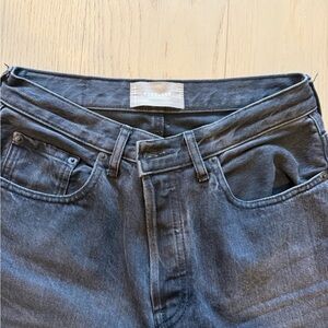 Everlane Women's Dark Gray Straight Leg Jeans